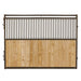 10' Premier Stall Panel Bar/Wood