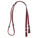 7/8in Braided Latigo Reins With Knots