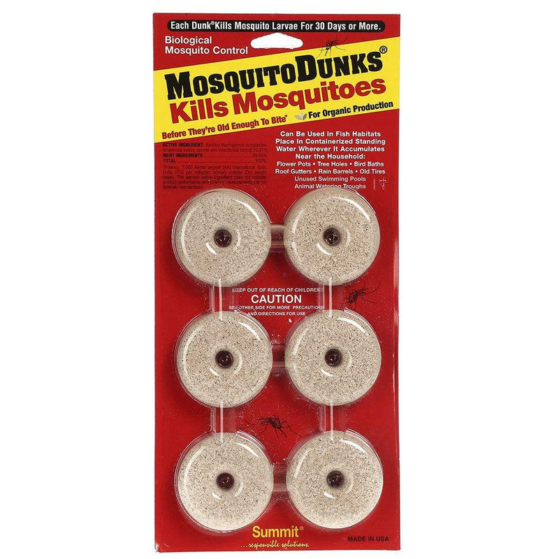 Summit Chemical Mosquito Dunks 6ct