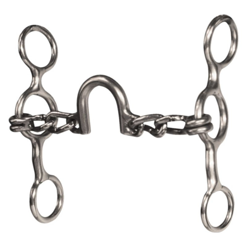 Short Shank Ported Chain Bit