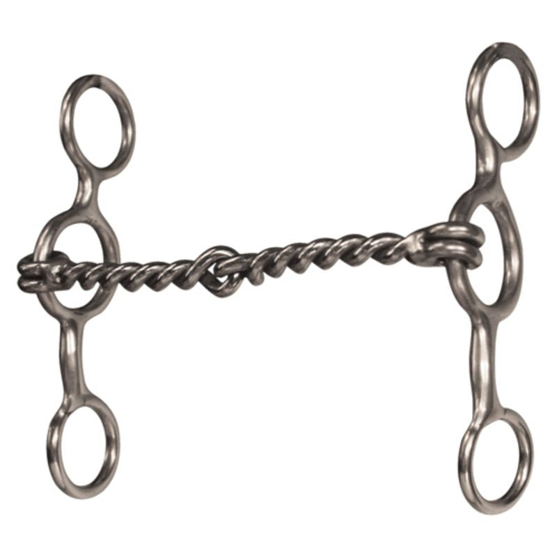 Short Shank Twisted Wire Bit