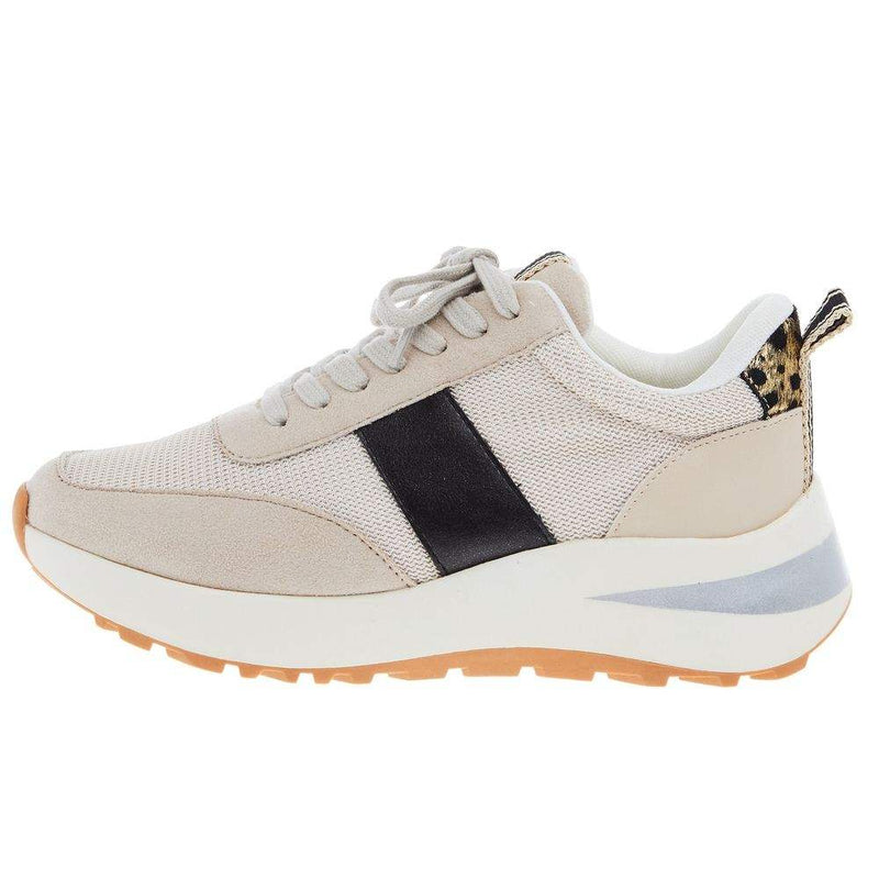 Shu Shop Women's Serafina Gold Black Hair On Shoes