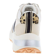 Shu Shop Women's Serafina Gold Black Hair On Shoes