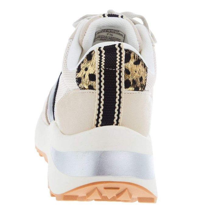 Shu Shop Women's Serafina Gold Black Hair On Shoes