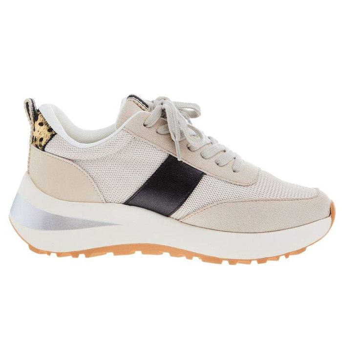 Shu Shop Women's Serafina Gold Black Hair On Shoes