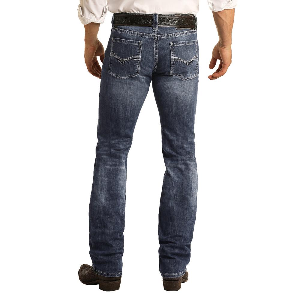 Rock N Roll Cowboy Men's Reflex Revolver Straight Leg Jeans