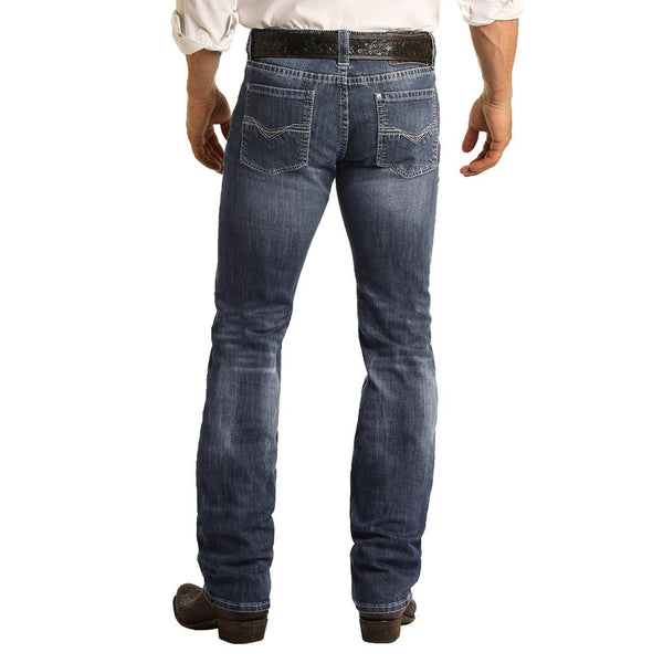 Rock N Roll Cowboy Men's Reflex Revolver Straight Leg Jeans
