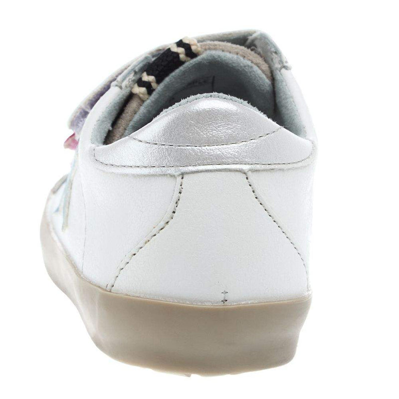Shu Shop Sunny Toddlers Metallic Purple Velcro Sneaker
