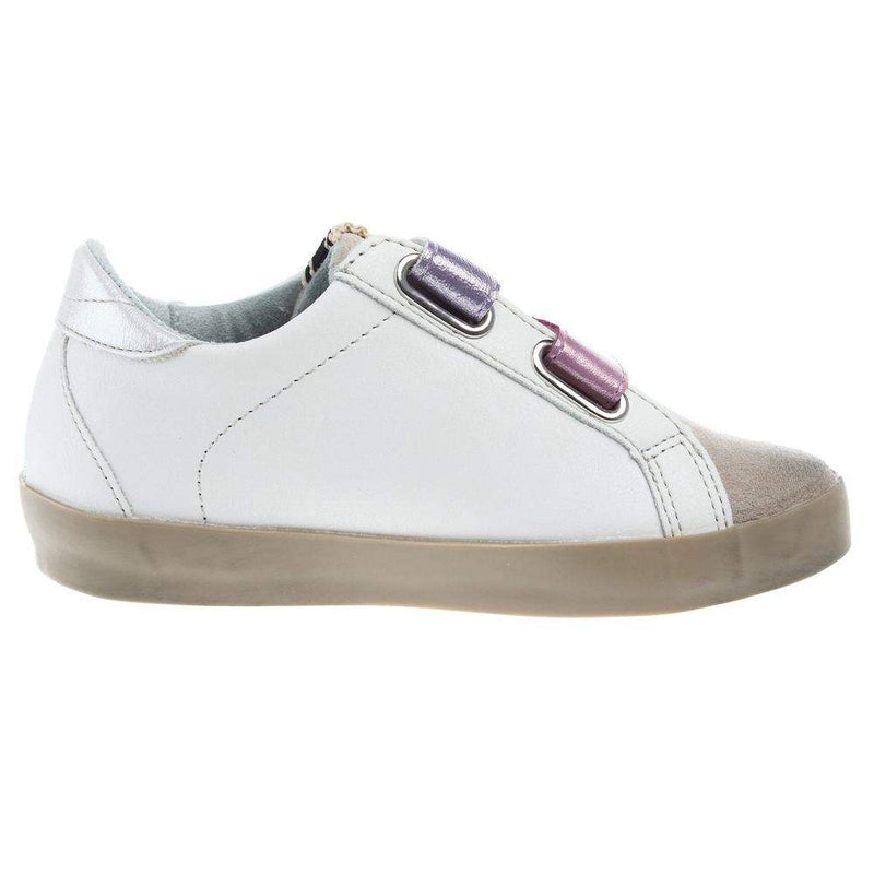 Shu Shop Sunny Toddlers Metallic Purple Velcro Sneaker