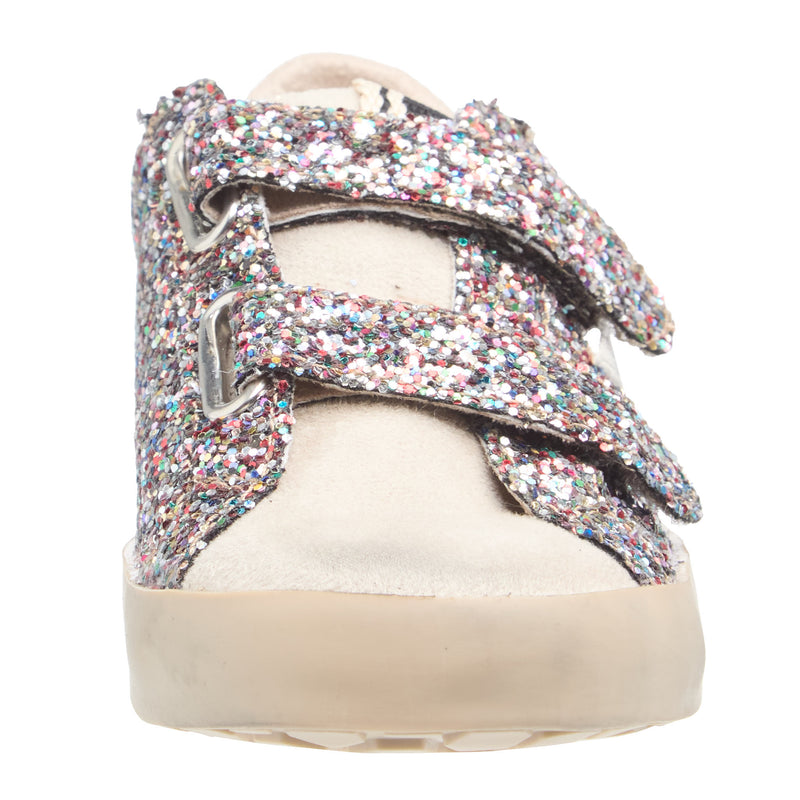Shu Shop Toddlers Sunny Multi Sparkle Velcro Sneaker