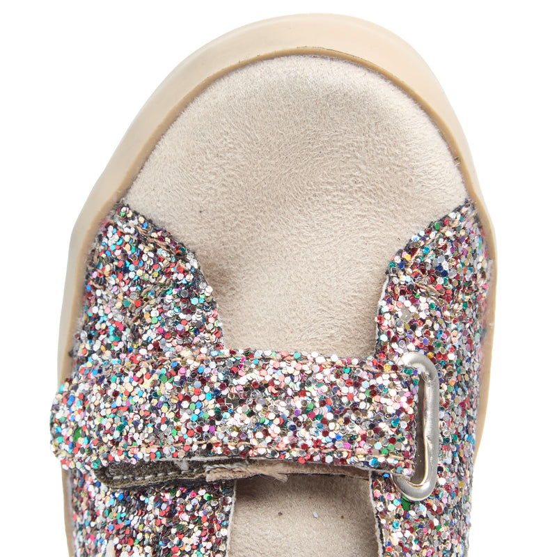 Shu Shop Toddlers Sunny Multi Sparkle Velcro Sneaker