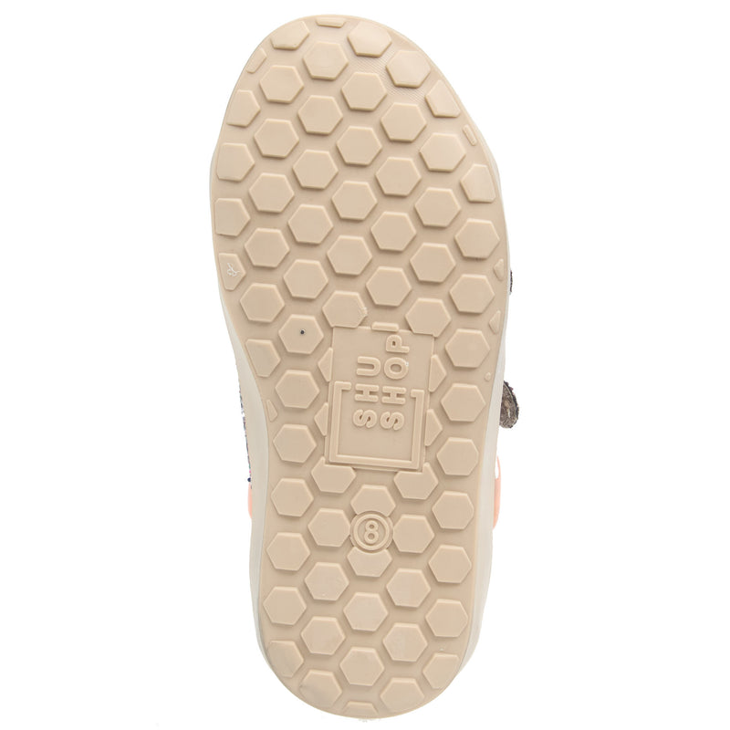 Shu Shop Toddlers Sunny Multi Sparkle Velcro Sneaker