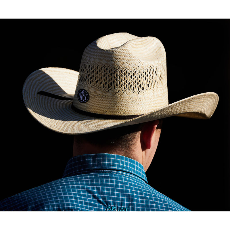American Hats Natural Poli Rope 4-1/2in. Brim Straw Cowboy Hat