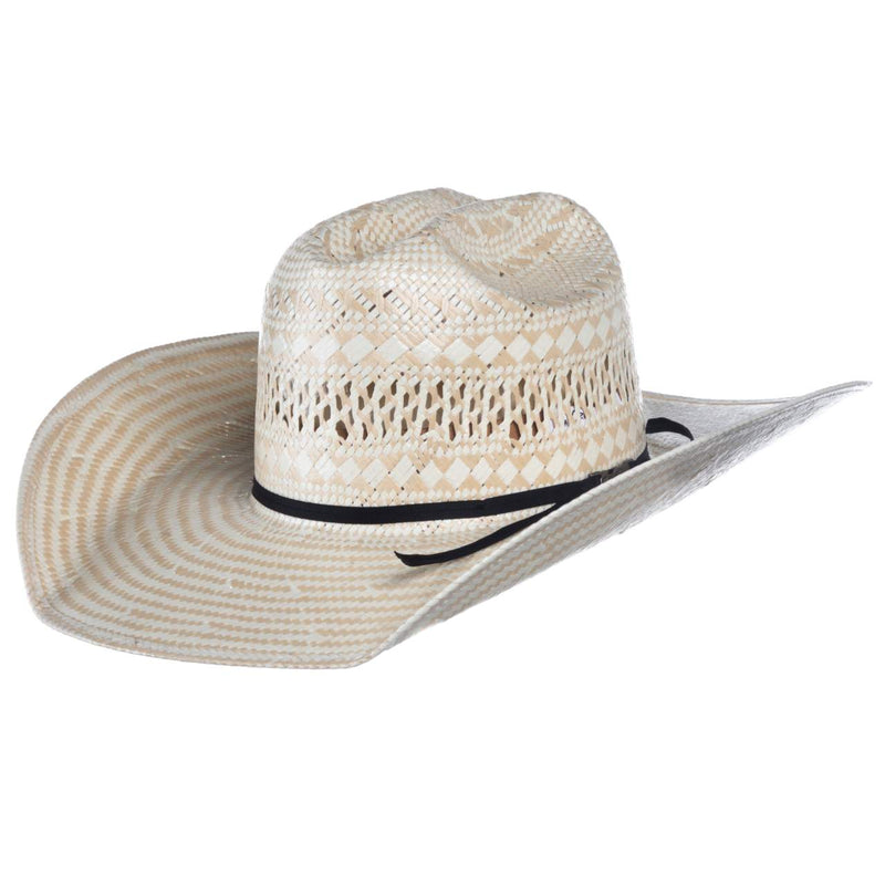 American Hats Natural Poli Rope 4-1/2in. Brim Straw Cowboy Hat