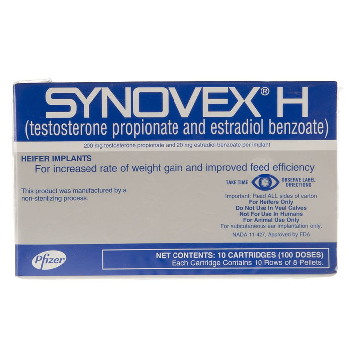 Synovex H Implants 100 Count