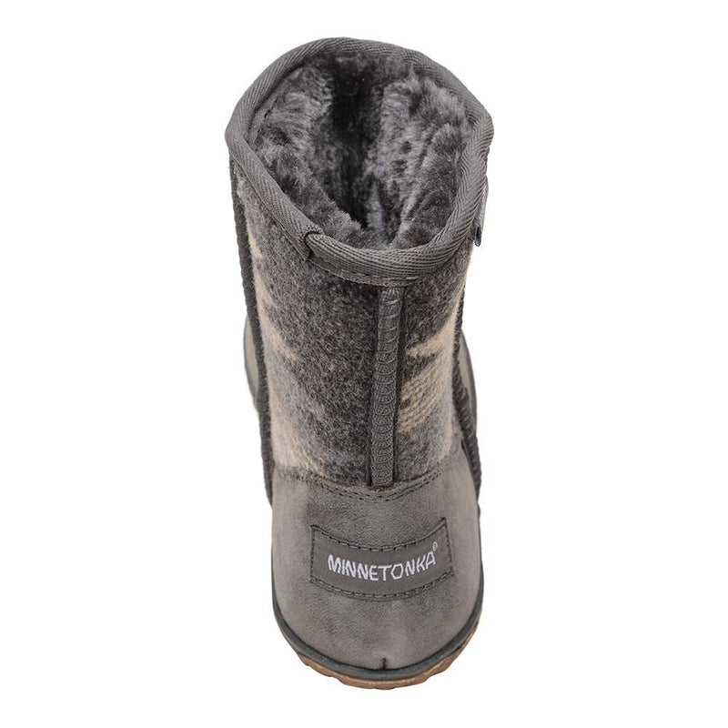Minnetonka Women`s Tali Grey Multi Boot