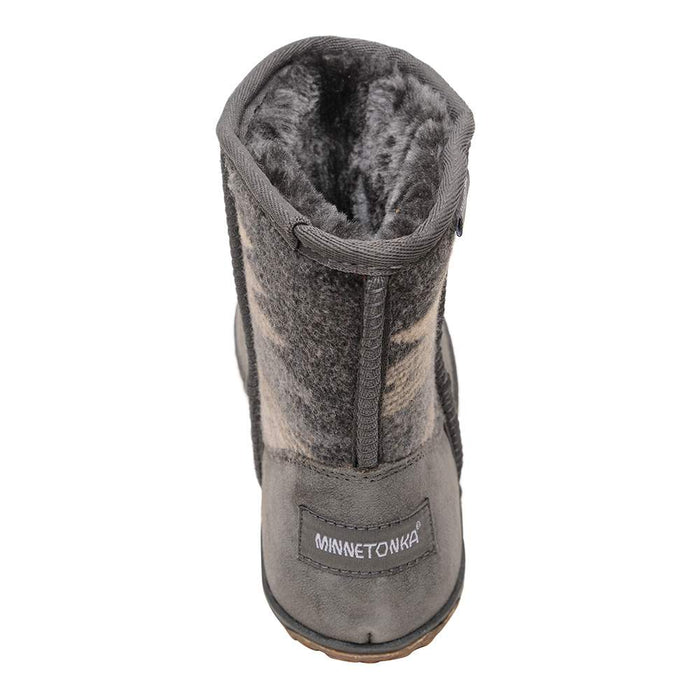 Minnetonka Women`s Tali Grey Multi Boot