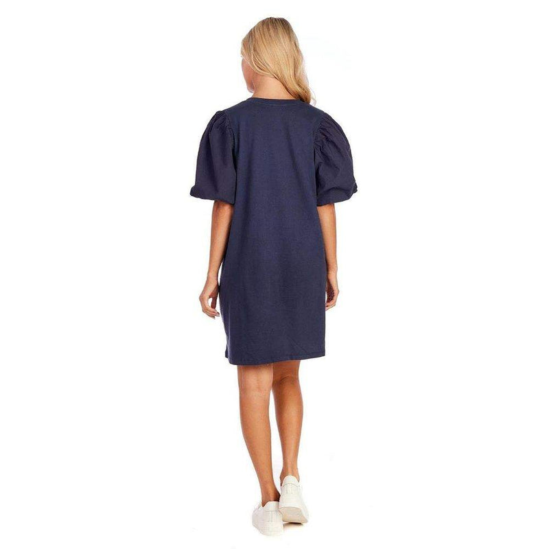 Mud Pie Women's Navy Shallon Dress