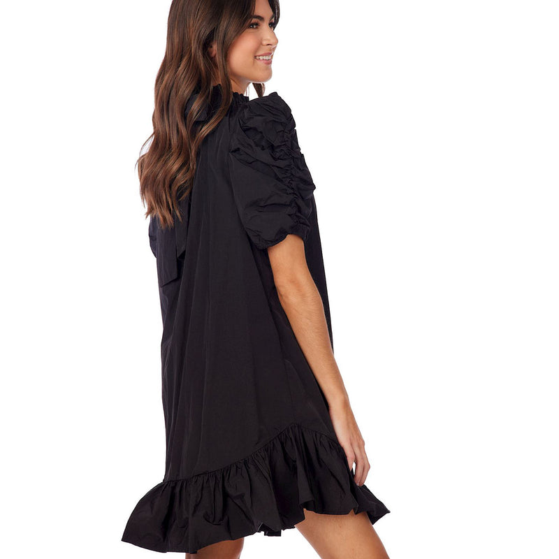 Mud Pie Women's Roosevelt Black Party Dress