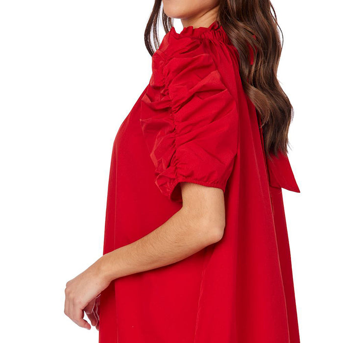 Mud Pie Women's Roosevelt Red Party Dress Mud Pie Women's Roosevelt Red Party Dress