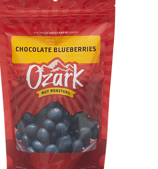 Ozark Nut Roasters Chocolate Blueberries 7oz