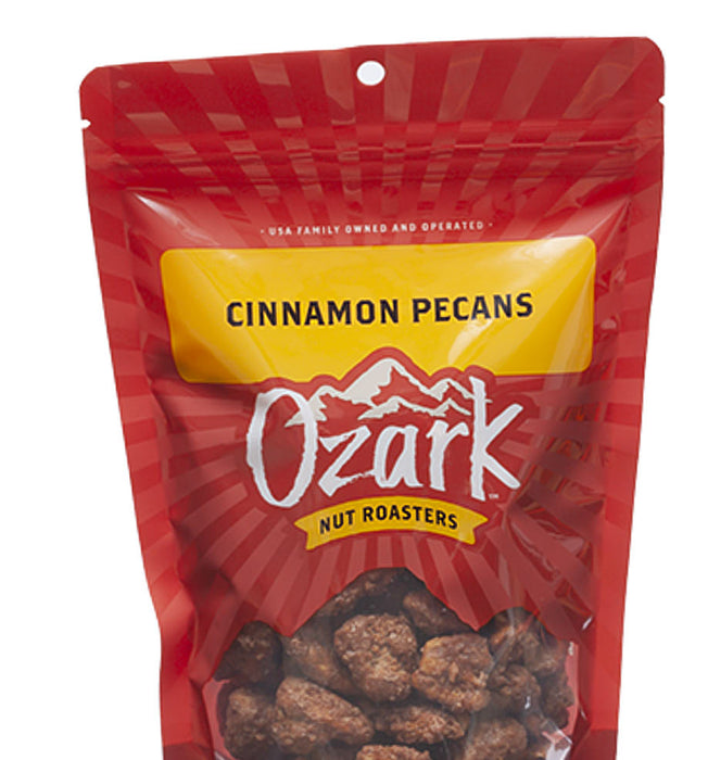 Ozark Nut Roasters Cinnamon Pecans 7oz