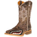 Youth Sharky Man Eater Brown Top Boots
