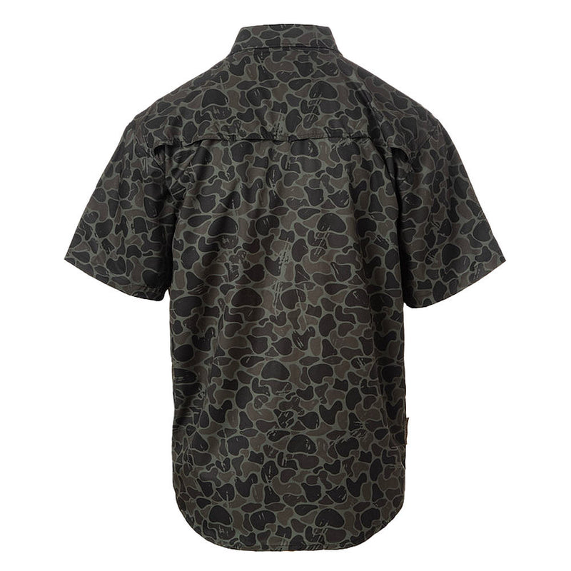 Fieldstone Boy's Nightshade Camo Button Down Shirt