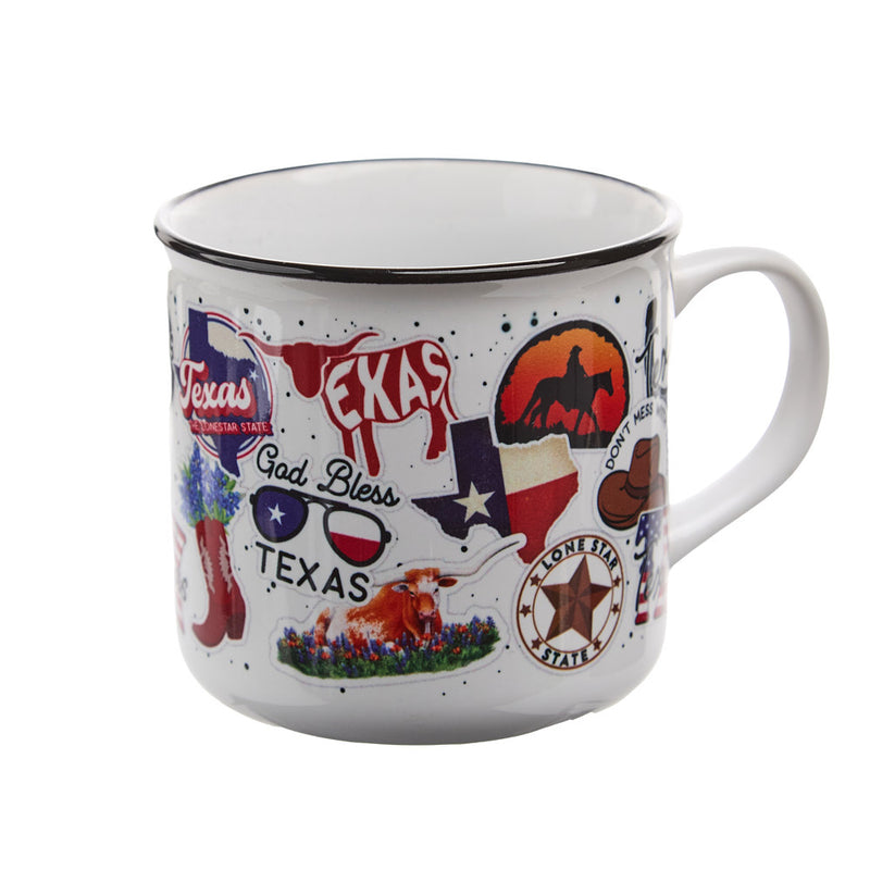 Carson Gifts Texas Vintage Mug