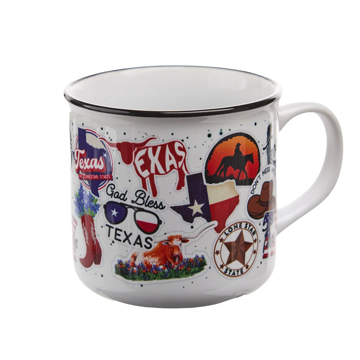 Carson Gifts Texas Vintage Mug