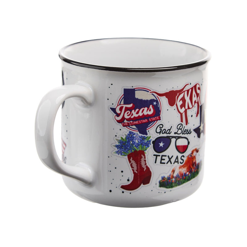 Carson Gifts Texas Vintage Mug