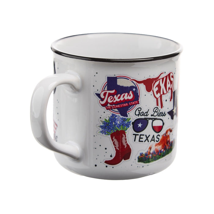 Carson Gifts Texas Vintage Mug