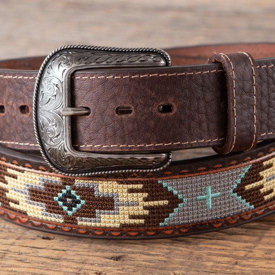 Gem Dandy Accessories Roper Aztec And Crosses Belt