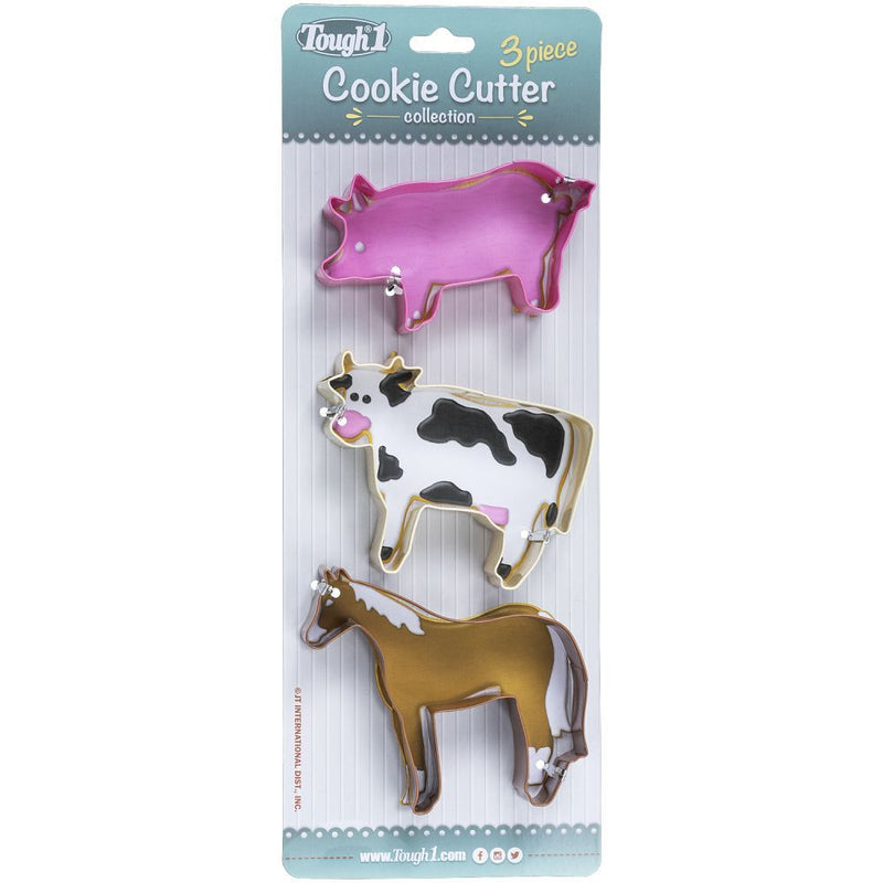 Tough 1 Farm Design Cookie Cutter Set of Three