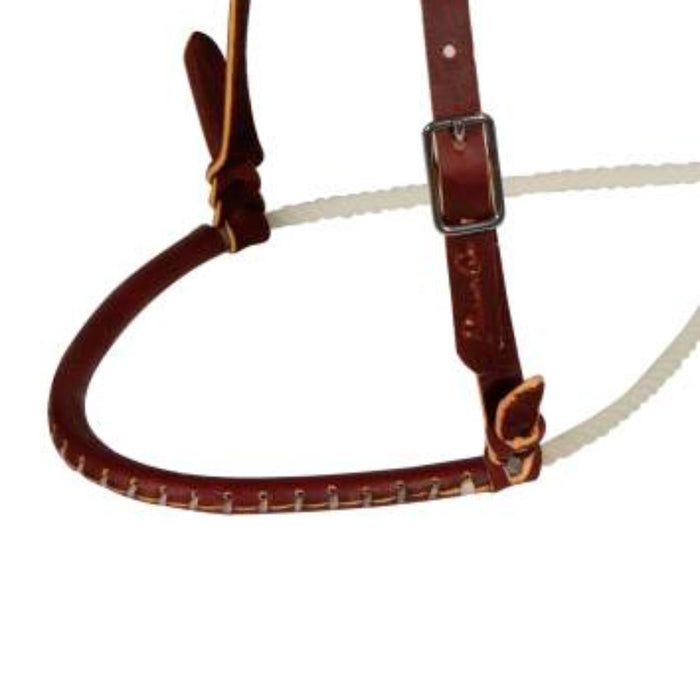 Professionals Choice Leather Rope Noseband Pony Tie Down Set