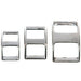 thumbnail image 2 of 10-Pack 1" Nickel Plated Conway Harness Buckles – Square/Rectangle, Made In Taiwan 2 of 6