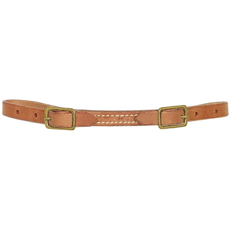 Double Stitched Bit Curb Strap