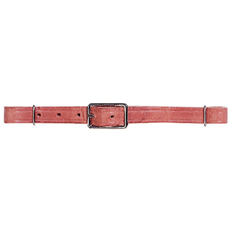 Straight Leather Curb Strap