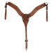 Chocolate Roughout 2 3/4 Inch Contoured Breast Collar