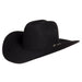 6X Skyline Black 4 1/4in Brim Pre-Creased Felt Cowboy Hat