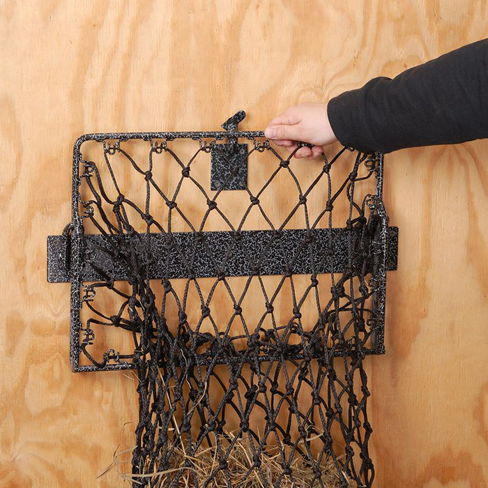 Slow Feeder Hay Hoop Feeder Hay Bag Tough-1 Hay Hoops II Quick