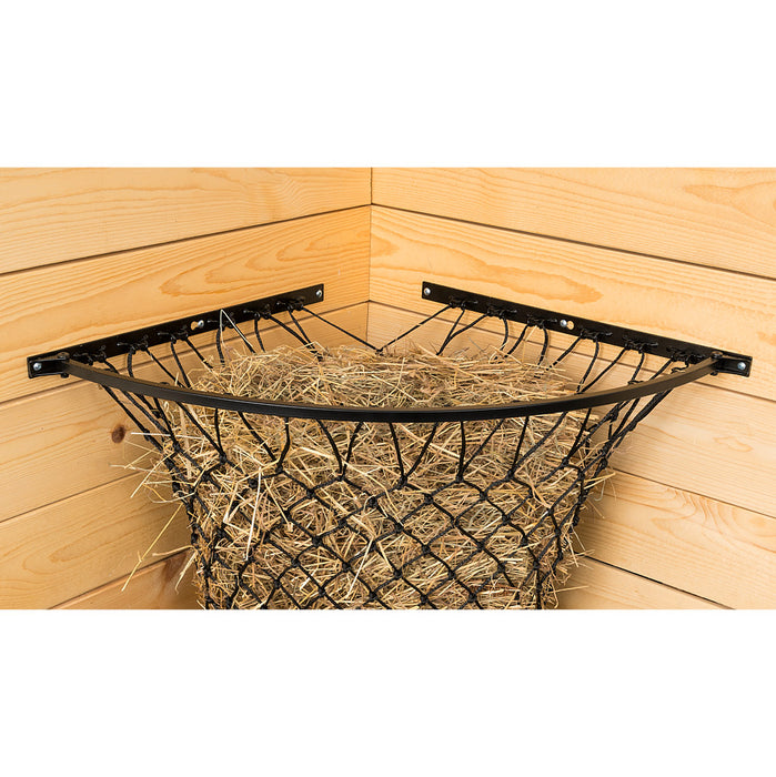 Tough 1 Corner Hay Net Hoop with Hay Net