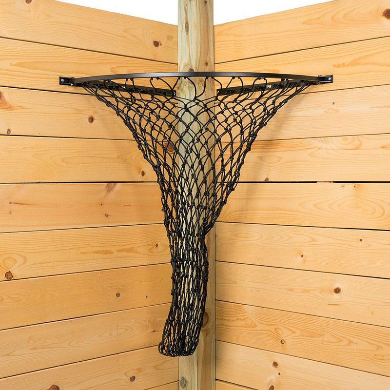 Tough 1 Corner Hay Net Hoop with Hay Net