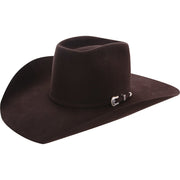 Co 10X Chocolate 4 1/2 inch Brim Open Crown Felt Cowboy Hat