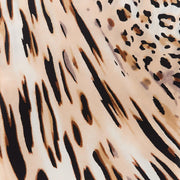 Men's Leopard Charmeuse Silk Wild Rag