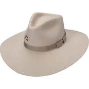 Womens Silver Belly Highway Fedora Hat