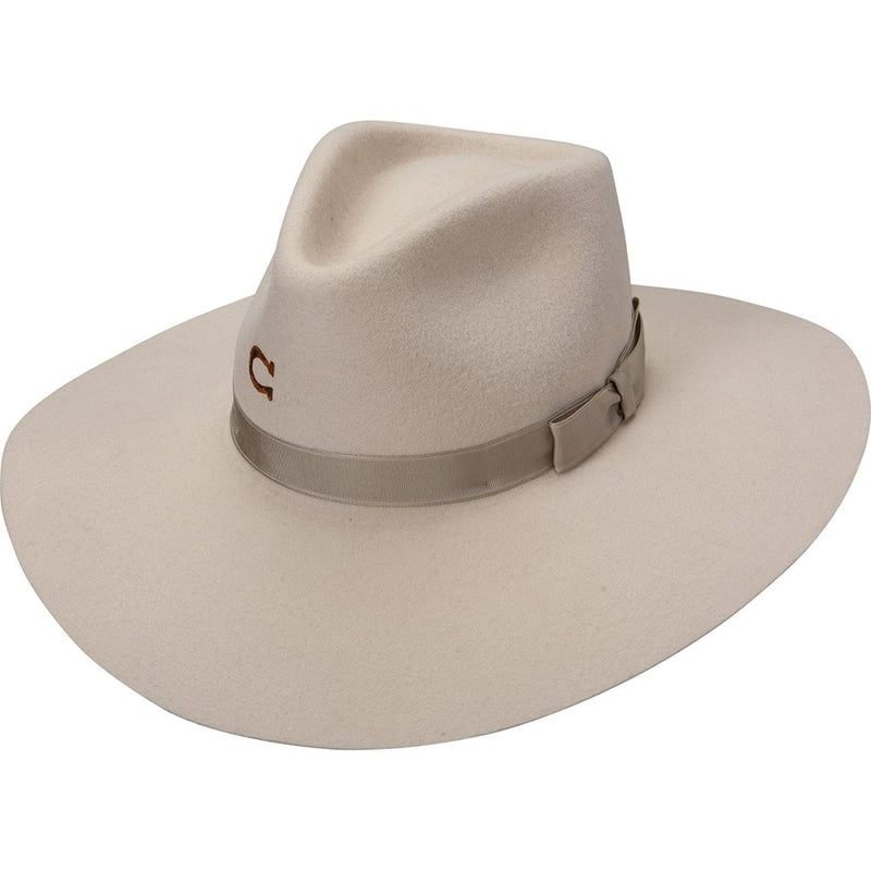 Womens Silver Belly Highway Fedora Hat
