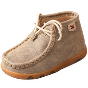 Infant Dusty Tan Lace up Moc