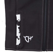 Cowboy Hardware Girl's Cowpritn Yoke Poly Shell Vest