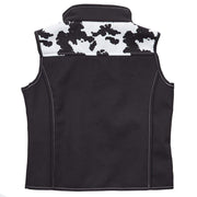 Cowboy Hardware Girl's Cowpritn Yoke Poly Shell Vest